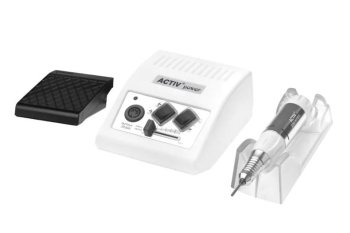 Manicure & Pedicure Nail Milling Machine Activ Power JD500 35 W, White, With Foot Pedal