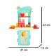 Kids Kitchen Playset in a Suitcase: Portable Fast Food Toy with Burgers and Fries