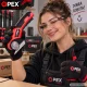 Cordless Electric Scissors OPEX TOOLS OPX28021, 1500 mAh, USB-C, Red/Black