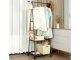 Clothes Hanger Rack on Wheels