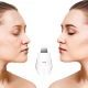 Ultrasonic Skin Scrubber Huslog BE-100224 Facial Spatula Pore Cleanser, white
