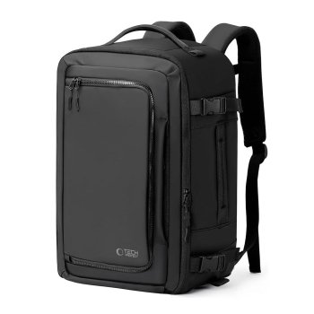 Tech-Protect Defender S50 Backpack Ryanair & Wizzar, 20L Laptop - Black
