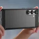 Carbon Case Flexible TPU for Samsung Galaxy M06 5G, Black
