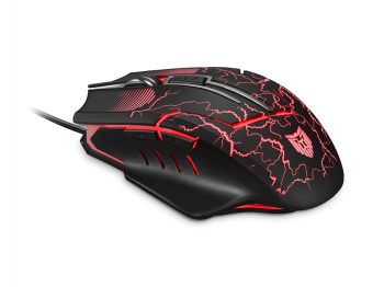 Liocat MX 557C Gaming Mouse, Black
