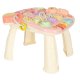 Musical Baby Push and Pull Walker with Table, 36x40x43 cm