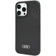 Audi Silicone Case for iPhone 14 Pro, Black