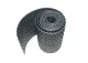 Fence Tape MIKKO RATTAN MK-03, 12.75x0.19 m (1200 g/m²), Dark Gray