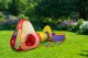 Kids play tent with tunnel, dry pool and 100 balls, IPLAY