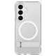 Spigen Ultra Hybrid MagSafe Case for Samsung Galaxy S26, Clear and White