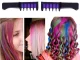 Washable Hair Chalk Comb Set for Temporary Color, 10 Pack