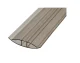 Polycarbonate H-Connection Profile PC-H 8-10 mm, Bronze