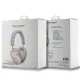 Guess GCube Metallic Script Logo Wireless On-Ear Headphones - Pink