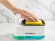 Dish Soap and Hand Soap Dispenser with Sponge Holder, White