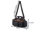 Universal Bicycle Rear Rack Bag, 15L, Black