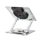 Laptop Cooling Stand Wozinsky WDCX-X16-AS CoolBase RGB 360°, Silver