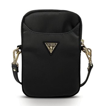 Guess Torebka GUPBNTMLBK melna Neilona trīsstūra logotips | black Nylon Triangle Logo