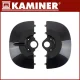 Kaminer Ignisse 2000W Electric Tower Heater with Flame Effect 26401, Black