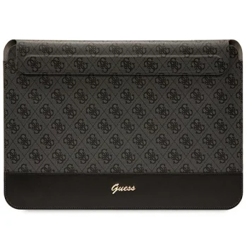 Guess 4G Stripe Metal Logo Laptop Sleeve 14", Black