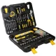 Bauerkraft H-075 Tool Kit in Case, 140 Pieces, Black