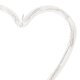 Wall Window LED Light Luminous Christmas Decoration \"Heart\", 17x17cm