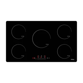 IsEasy LI5-01 5-Zone Induction Cooktop, 90 x 52 cm
