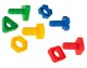 Izglītojošā Bērnu Rotaļlieta Konstruktors Plastmasas Skrūves Uzgriežņi Komplekts 30 gb. | Kids Constructor...