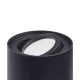 Maclean MCE422 B Surface Mounted Spotlight, GU10, Aluminum, Black