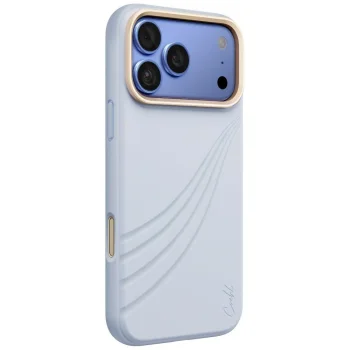 Uniq Coehl Serina Magnetic Charging Case for iPhone 18 Pro Max / 17 Pro Max, Blue