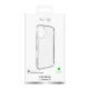 Puro Lite Mag Case for iPhone 17 with MagSafe, Transparent / White