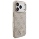 Guess iPhone 17 Pro Case 4G PU Leather Triangle Logo MagSafe, Pink