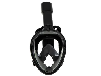 Foldable Full Face Snorkeling Mask L/XL, Black