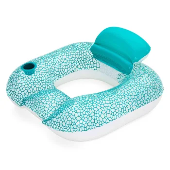 Inflatable Floating Pool Lounge Chair Bestway 43097 102x94cm, Blue