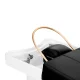Hairdressing Wash Unit with Bed Head Spa Gabbiano 017 Black