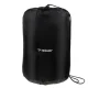 Trizand 21084 2-in-1 Camping Sleeping Bag, Black/Grey