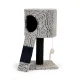 Cat Scratching Post with House, Tower and Hanging Toy