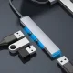 Orico AH-A13 USB-A Hub (1x USB 3.0, 3x USB 2.0), Gray