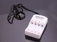 AA and AAA Battery Charger, White