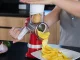 Rotary Vegetable and Cheese Grater with 3 Drum Blades