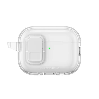 AmazingThing Minimal Case for Apple AirPods Pro 3, Clear