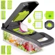 Manual Vegetable, Fruit and Egg Chopper with Accessories (13-in-1)