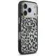 Guess Leopard Glitter MagSafe Case for iPhone 17 Pro, Black