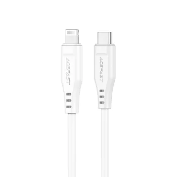 Acefast C3-01 USB-C to Lightning Cable 30W 1.2m, White