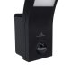 Maclean LED Facade Lamp with Motion Sensor, 10W, IP54, 750lm, Black