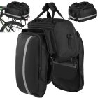 Expandable Bike Rack Bag, Bicycle Rear Seat Bag