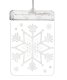 Malatec 3D LED Window Decoration - Snowflake, Warm White