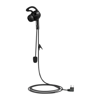 Ejeas HIFI-R6 USB-C Referee Earphones for F6 System, Black