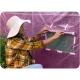 Plonos Garden Polytunnel Foil Cover 2x3 m (6 m²), Pink