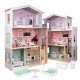 Wooden Pastel Dollhouse Villa DIY Model with Furniture 117 cm