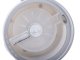 360 Spin Rotating Mop with Wheeled Bucket, 2 Microfiber Pads, White