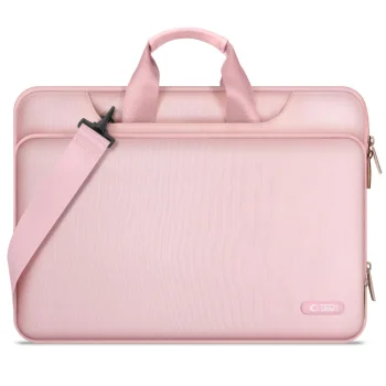 Tech-Protect Pocket 15-16" Laptop Bag, Pink